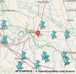 Mappa Via Farisengo, 26040 Bonemerse CR, Italia (24.735)