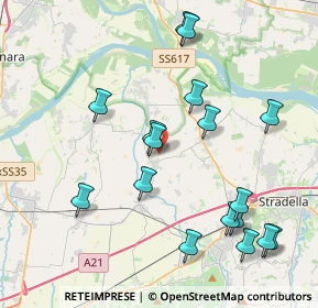 Mappa Via Cascina Pioltina, 27041 Casanova Lonati PV, Italia (4.43118)