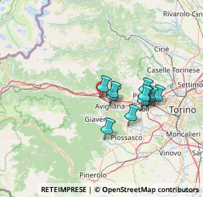 Mappa 10057 Sant'Ambrogio di Torino TO, Italia (10.29273)