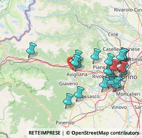 Mappa 10057 Sant'Ambrogio di Torino TO, Italia (16.0795)