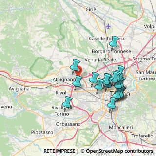 Mappa Via Verbania, 10044 Pianezza TO, Italia (7.59316)