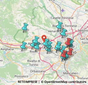 Mappa Via Verbania, 10044 Pianezza TO, Italia (6.741)