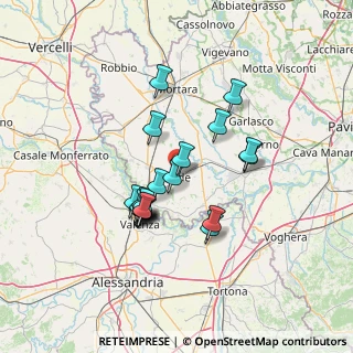 Mappa Corso Cavour, 27035 Mede PV, Italia (11.3235)