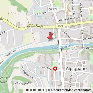 Mappa Via Almese, 45, 10091 Alpignano, Torino (Piemonte)