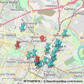 Mappa Via Cardinal Guglielmo Massaia, 10147 Torino TO, Italia (2.2145)