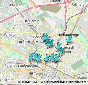 Mappa Via Stradella, 10147 Torino TO, Italia (1.48154)