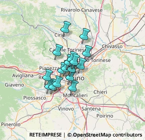 Mappa Via Stradella, 10147 Torino TO, Italia (8.03059)