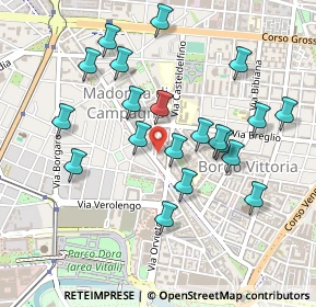 Mappa Via Stradella, 10147 Torino TO, Italia (0.468)