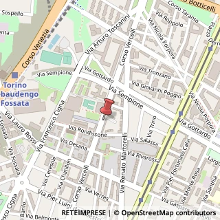 Mappa Corso Vercelli, 140 a, 10155 Torino, Torino (Piemonte)