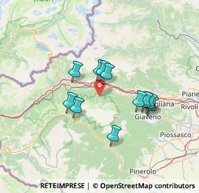 Mappa Via Massimo D'Azeglio, 10053 Bussoleno TO, Italia (10.92909)
