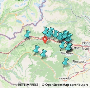Mappa Via Massimo D'Azeglio, 10053 Bussoleno TO, Italia (11.9645)
