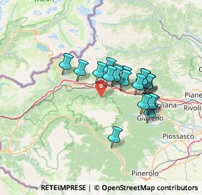 Mappa Via Massimo D'Azeglio, 10053 Bussoleno TO, Italia (10.5135)