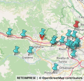 Mappa Piazza S. Anna, 10051 Avigliana TO, Italia (9.473)