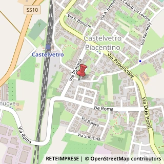 Mappa Via Stradello Peloso,  24, 29010 Castelvetro Piacentino, Piacenza (Emilia Romagna)