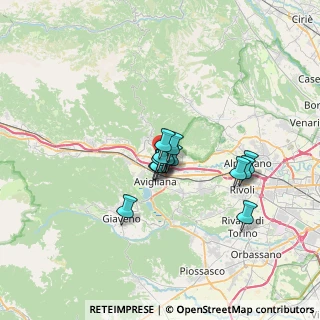 Mappa Via Grangia, 10051 Avigliana TO, Italia (4.36929)