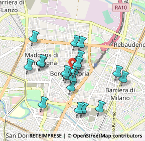 Mappa Via Beggiamo Cristoforo, 10147 Torino TO, Italia (0.7915)