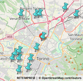 Mappa Via Beggiamo Cristoforo, 10147 Torino TO, Italia (5.31929)