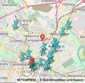 Mappa Via Beggiamo Cristoforo, 10147 Torino TO, Italia (2.1735)