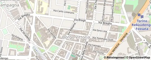 Mappa Turín