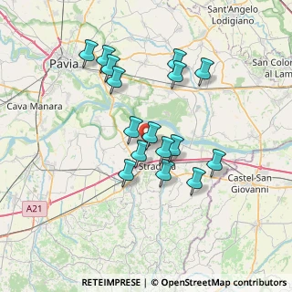 Mappa Via Cantarana, 27049 Stradella PV, Italia (6.42938)