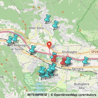 Mappa Via Cascina Rolle, 10051 Avigliana TO, Italia (2.315)