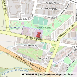 Mappa Via pianezza 180, 10151 Torino, Torino (Piemonte)