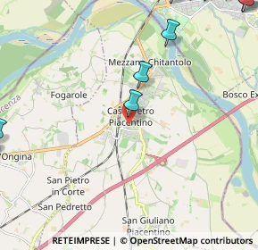 Mappa Via Stradello Peloso, 29010 Castelvetro Piacentino PC, Italia (4.0405)