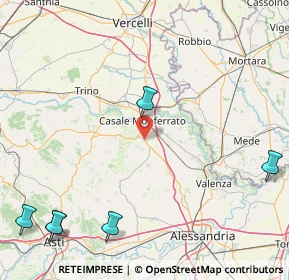 Mappa Strada Alessandria, 15020 Casale Monferrato AL, Italia (35.59583)