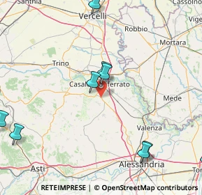 Mappa Strada Alessandria, 15020 Casale Monferrato AL, Italia (29.33929)