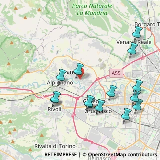 Mappa Via Arrigo Boito, 10044 Pianezza TO, Italia (4.67929)