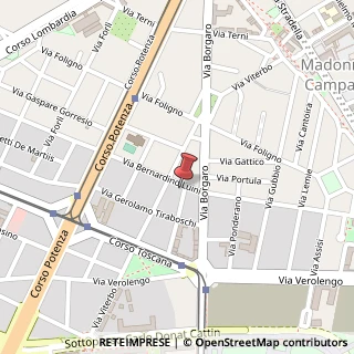 Mappa Via Bernardino Luini, 81, 10149 Torino, Torino (Piemonte)