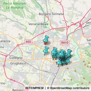 Mappa Via Giovanni Tommaso Terraneo, 10151 Torino TO, Italia (3.831)