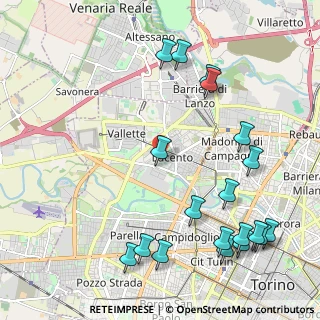 Mappa Via Giovanni Tommaso Terraneo, 10151 Torino TO, Italia (2.68263)