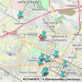 Mappa Via Giovanni Tommaso Terraneo, 10151 Torino TO, Italia (2.95)
