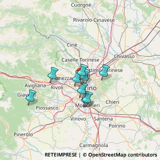 Mappa Via Giovanni Tommaso Terraneo, 10151 Torino TO, Italia (29.62917)