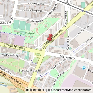 Mappa Via Andrea Sansovino, 16, 10151 Torino, Torino (Piemonte)
