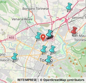 Mappa 10147 Torino TO, Italia (3.05909)