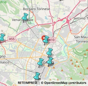 Mappa 10147 Torino TO, Italia (5.64167)
