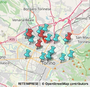 Mappa 10147 Torino TO, Italia (2.77)