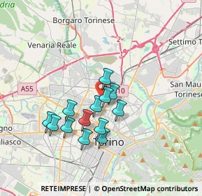 Mappa 10147 Torino TO, Italia (2.93692)