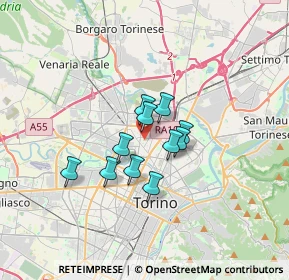 Mappa 10147 Torino TO, Italia (2.20636)