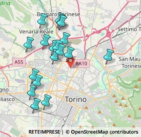 Mappa 10147 Torino TO, Italia (3.915)