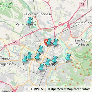 Mappa 10147 Torino TO, Italia (3.68455)