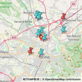 Mappa 10147 Torino TO, Italia (3.55818)