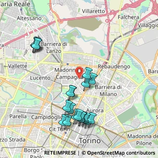 Mappa 10147 Torino TO, Italia (2.225)
