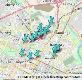 Mappa 10147 Torino TO, Italia (1.3925)