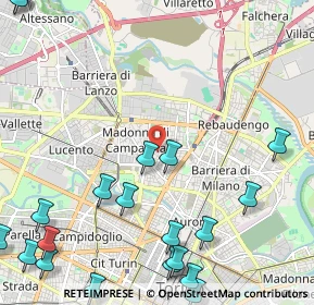 Mappa 10147 Torino TO, Italia (3.2545)