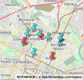 Mappa 10147 Torino TO, Italia (1.48091)