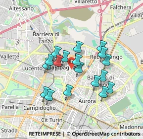Mappa 10147 Torino TO, Italia (1.46944)