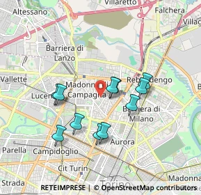 Mappa 10147 Torino TO, Italia (1.53455)
